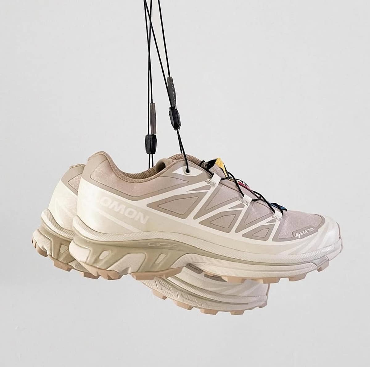 Salomon XT-6 Gore Tex Oxford tan Almond Milk @finesse_store