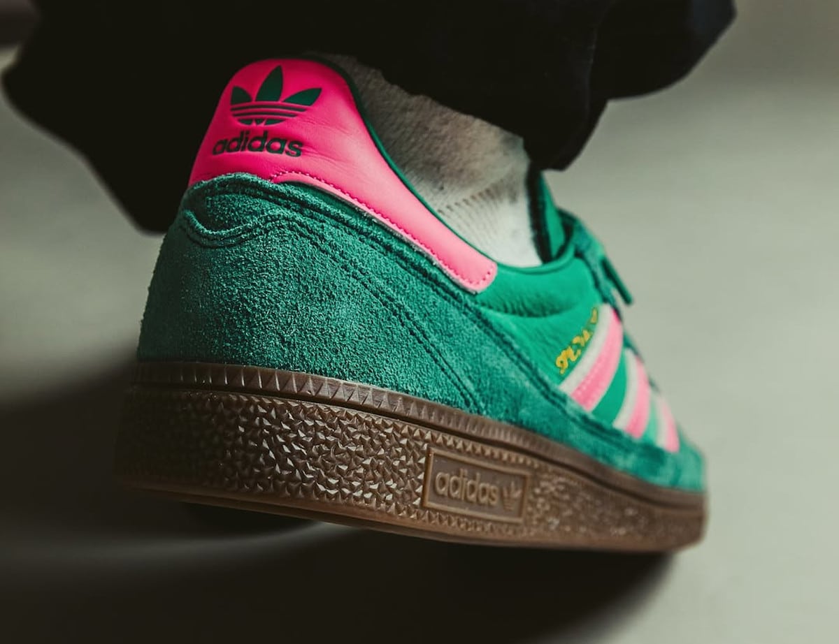 adidas Handball Spezial WM Court Green Lucid Pink (1)