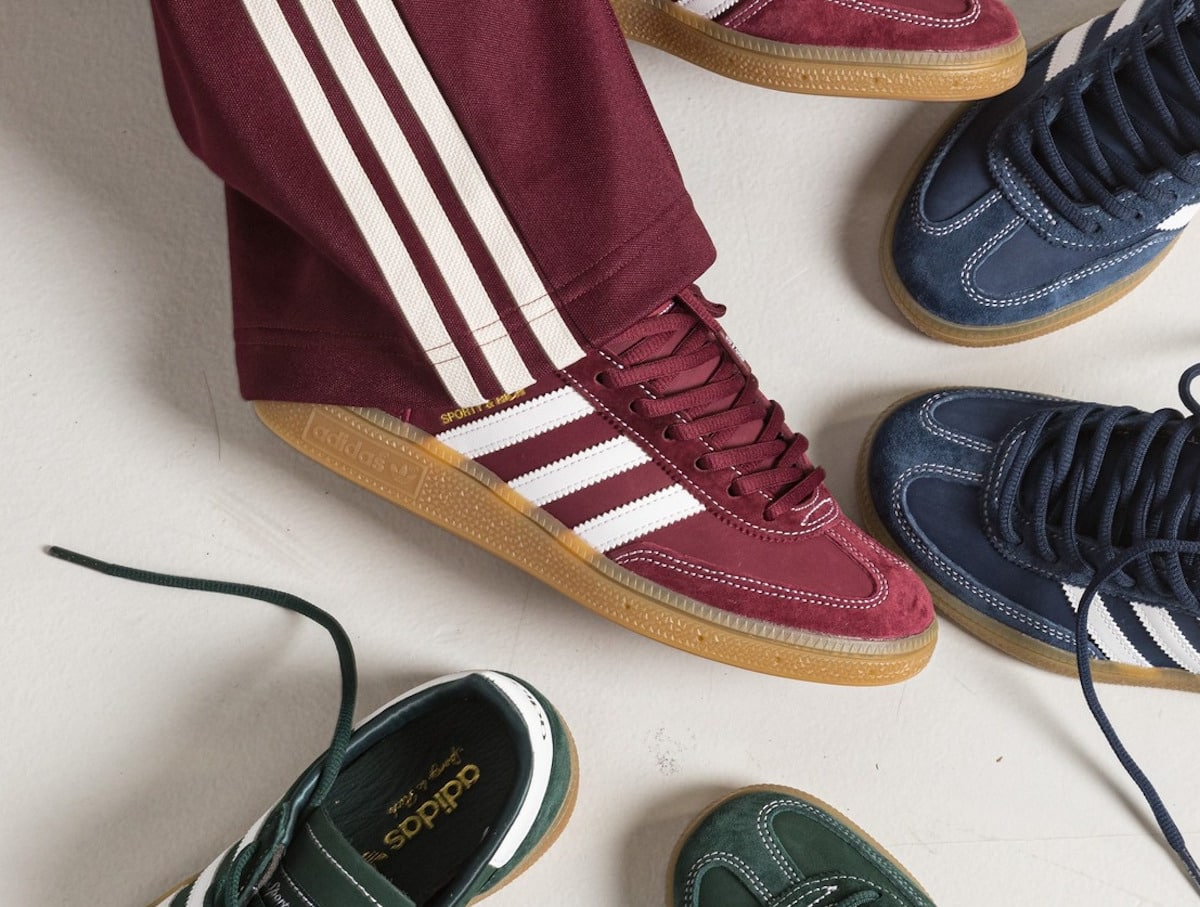 adidas Handball Spezial x Sporty & Rich Shadow Red Bordeaux marron JP7068