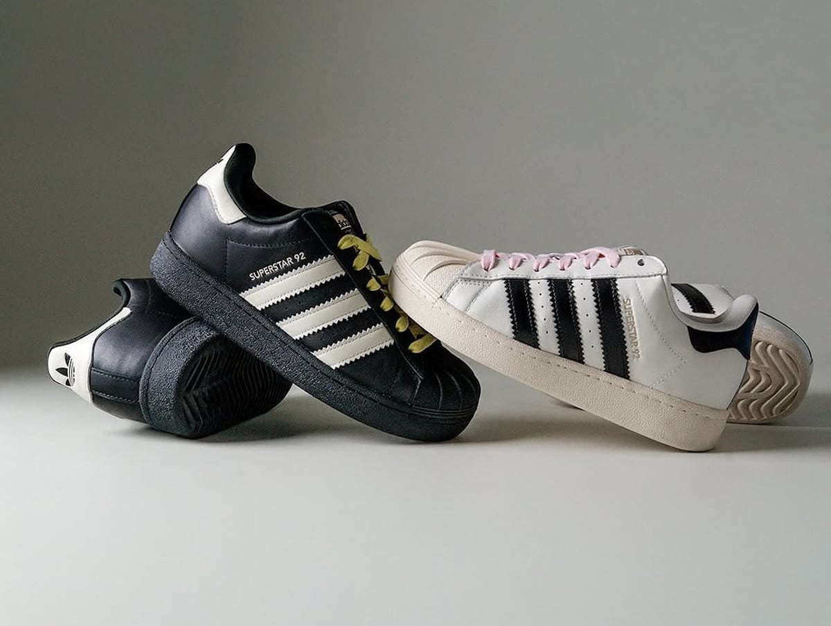 aperçu des chaussures adidas Humanrace Virginia Superstar 92