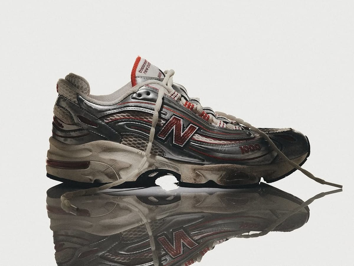 New Balance 1000 Metallic Silver Red M1000TI (4)