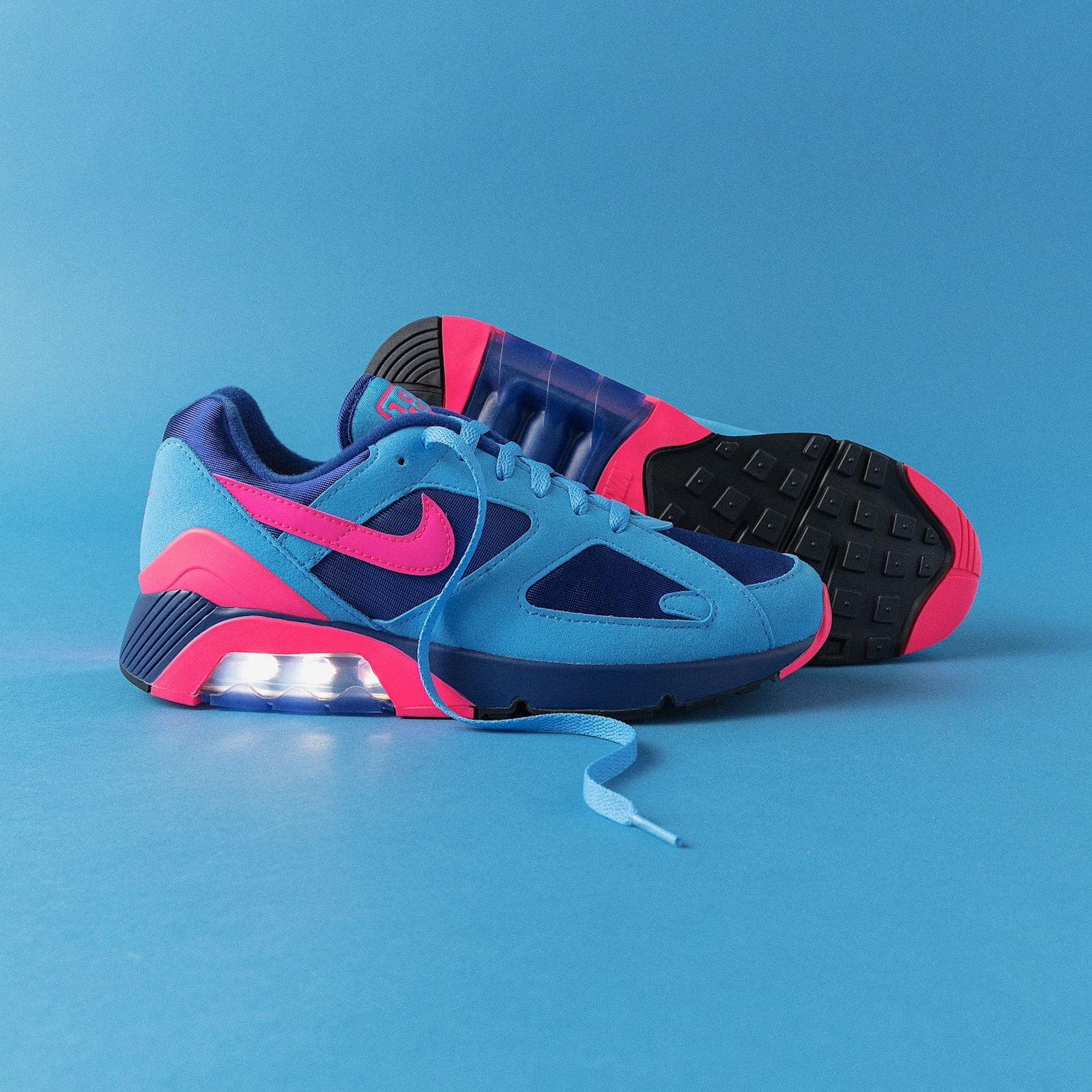 Nike Air Max 180 bleu et rose HQ1706-401 (3)