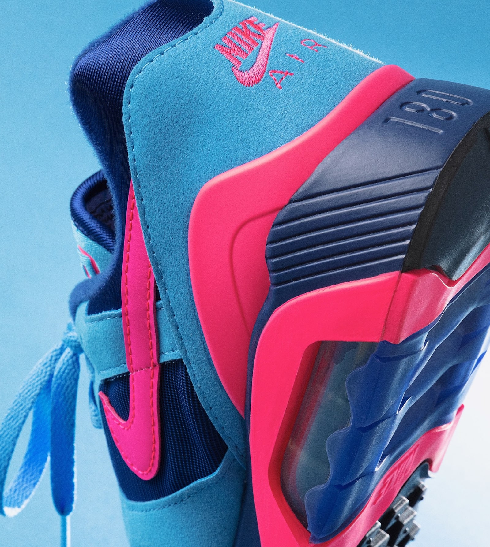 Nike Air Max 180 bleu et rose HQ1706-401 (6)