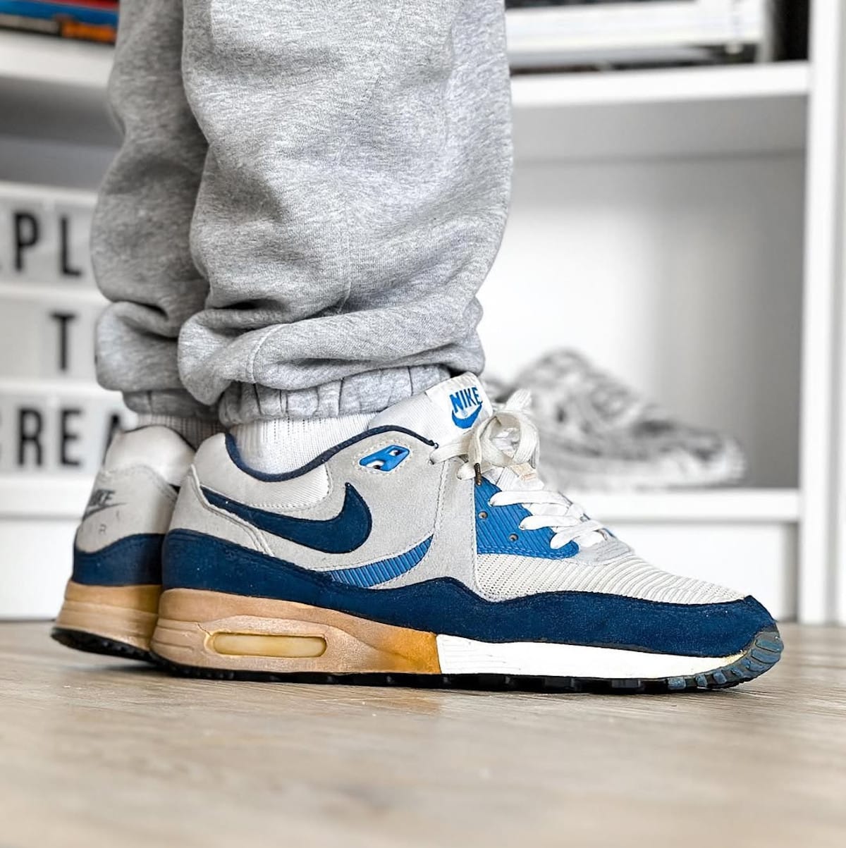 Nike Air Max Light OG Blue Vintage de 1989 @swoosh_fever_og