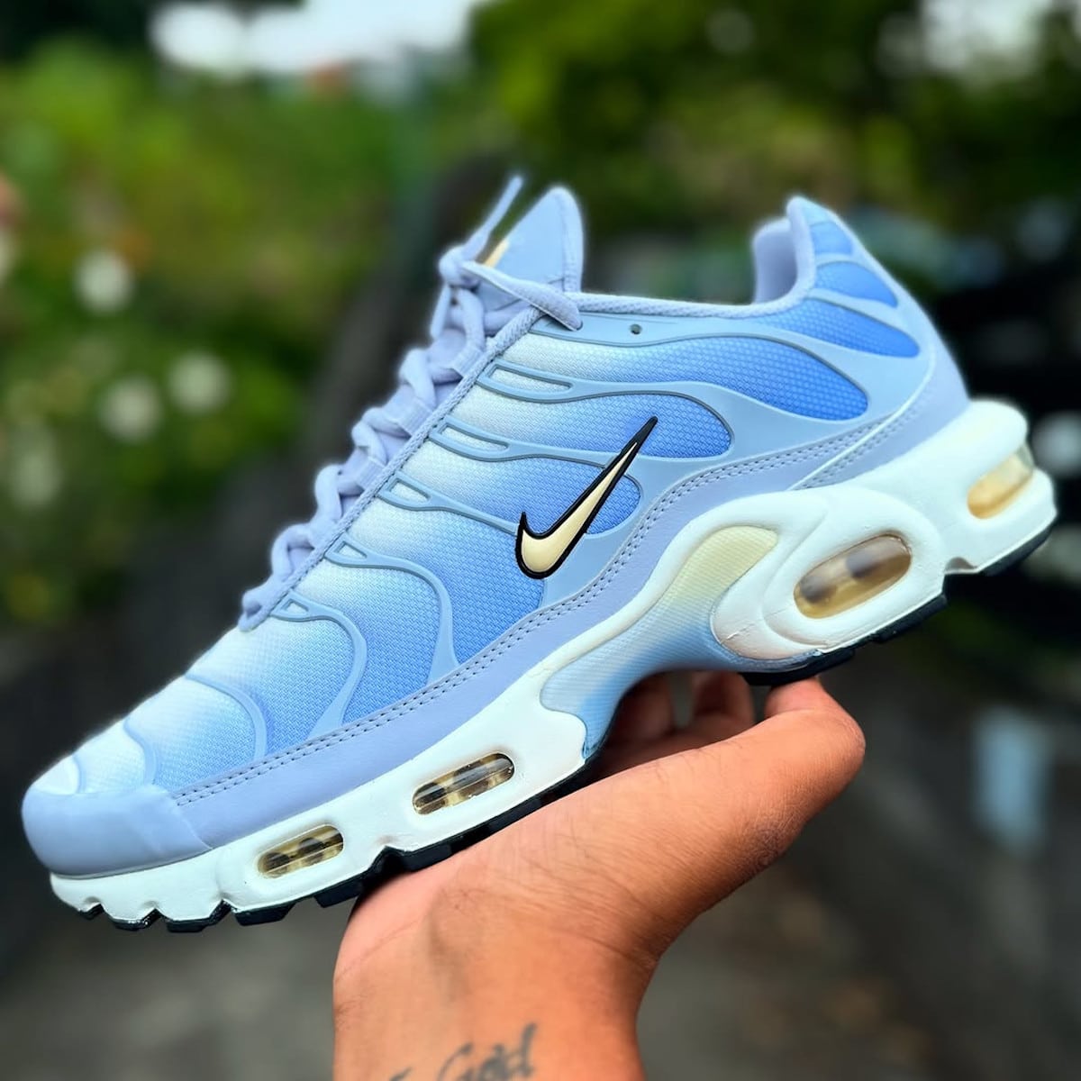 Nike TN Ghost Pale Vanilla Daybreak dégradé bleu ciel et beige DZ3670-004