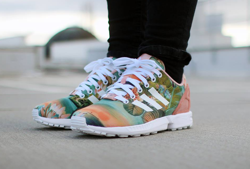 Adidas zx flux dust pink hotsell